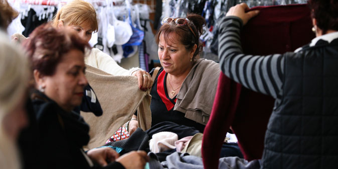 En Russie, les prix aux marchés vestimentaires sont de 15 ou 20% supérieurs aux prix sur les mêmes vêtements dans des chaînes populaires. Crédit : PhotoXPress
