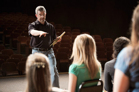 Das Theater bietet Managern und Politikern eine Bühne, ihre Ängste und Hemmungen zu überwinden. Foto: Getty Images / Fotobank