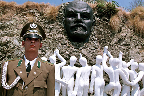 Kuba, das der kommunistischen Ideologie bis heute treu geblieben ist, hat einen ganzen Park nach Lenin benannt. Foto: AP