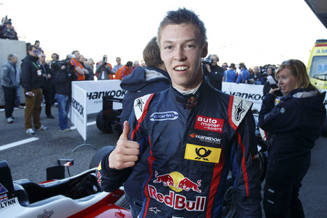 Daniil Kvyat a pris part au programme de détection de jeunes pilotes de Red Bull, impressionnant son chef Helmut Marko qui a recommandé d’embaucher le jeune Russe. Crédit : Imago / Legion Media