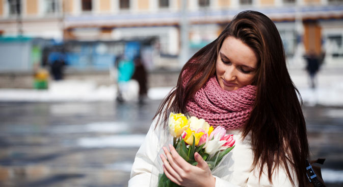 Sept femmes sur dix disent véritablement apprécier cette journée car elle marque pour elles le début du printemps. Crédit : Itar-Tass