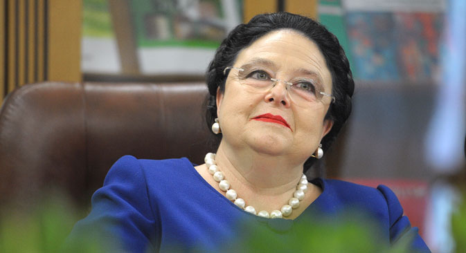 La grande-duchesse Maria Vladimirovna Romanov. Crédit : Grirori Syssoev/RIA Novosti