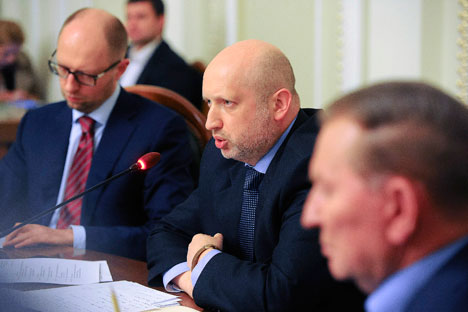 In Kiew wurde der Runde Tisch der Nationalen Einheit eröffnet. Foto: Reuters