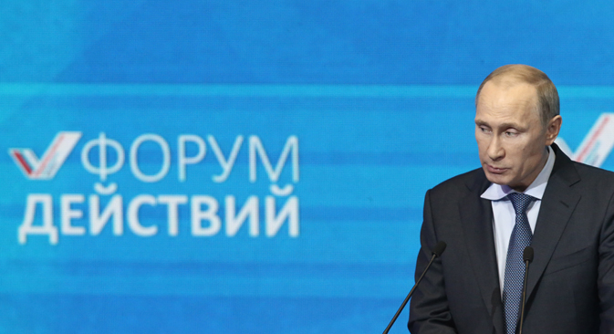 Vladimir Poutine a donné à comprendre que la Russie restait ouverte au dialogue. Crédit : Itar-Tass