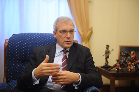 Alexandre Grouchko. Crédit photo : Grigori Sissoev / RIA Novosti