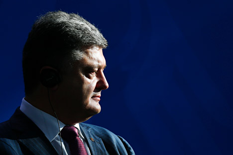Selon le quotidien Kommersant, Petro Porochenko s’est fixé pour objectif de rétablir l’ordre en Ukraine d’ici trois mois. Crédit : Reuters