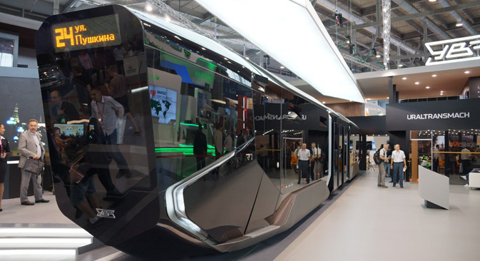 Les concepteurs parlent de leur dernier-né comme du « premier tramway business-class au monde ». Crédit : Daria Kezina