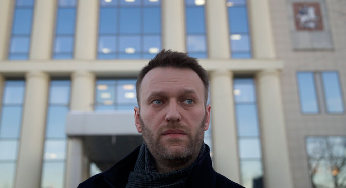 Alexej Nawalny nimmt nicht an der Protestaktion am 1. März teil. Foto: AP