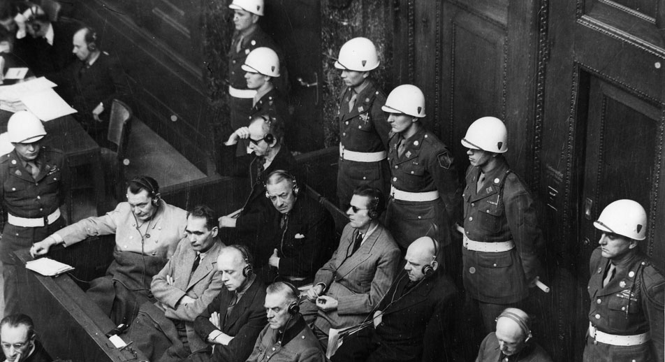 Le procès de Nuremberg. Photo de Evgueni Khaldeï. Crédit : UllsteinBild/Vostock-Photo