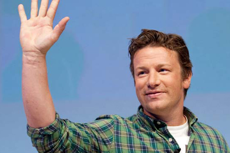 Ginza et Jamie Oliver (sur la photo) ont déjà un projet commun Crédit : EPA