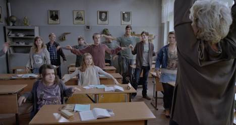 Une scène du film Classe de correction d'Ivan Tverdovski.