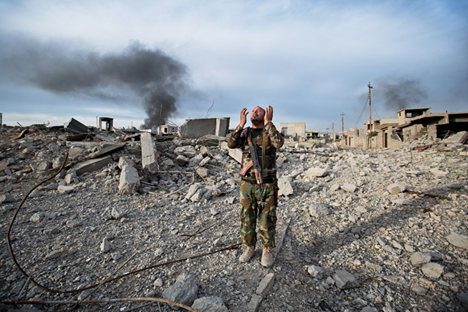 Le 13 décembre 2015. Après deux heures de combats, la ville irakienne de Sinjar a été libérée de Daech.