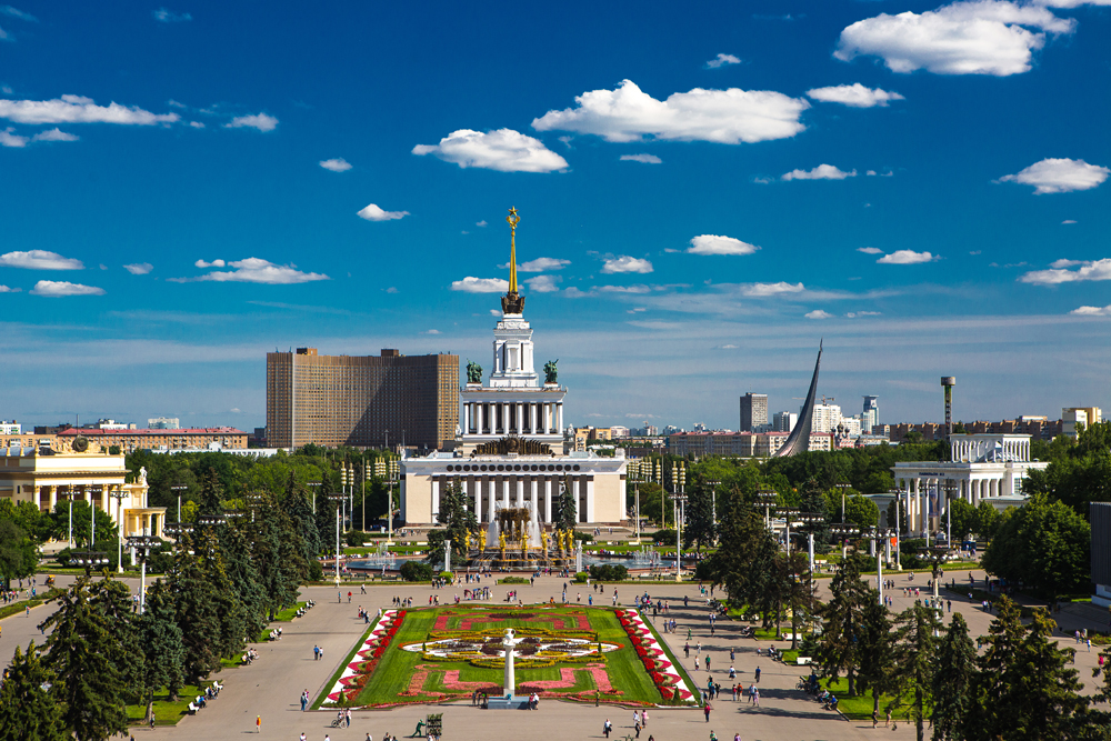 Importância arquitetônica faz do VDNKh o ‘Fórum Romano’ de Moscou