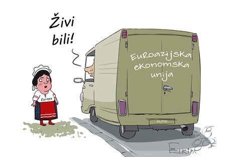 Karikatura: Sergej Jolkin.