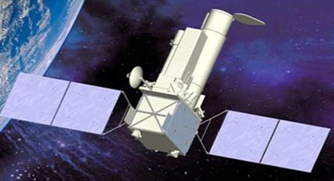 Rusko-njemački rendgenski-gama orbitalni teleskop „Spektar-RG“. Ilustracija: Znanstveno-proizvodno udruženje „N. A. Lavočkin“.