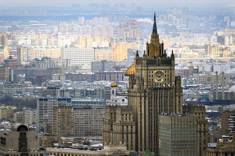 Glavno zdanje Ministarstva vanjskih poslova Ruske Federacije, mjesto na kojem se oblikuje vanjska politika Rusije. Izvor: AFP/EastNews.
