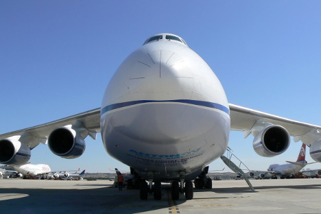 „Ruslan“ An -124 jedini je avion na svijetu koji u zrak može podići teret do 150 tona. Izvor: Jose Luis Celada Euba