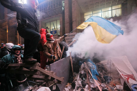 Ruski stručnjaci smatraju da liberalna oporba više ne kontrolira prosvjede u Ukrajini. Izvor: AP
