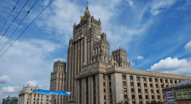 Glavna zgrada Ministarstva vanjskih poslova RF u Moskvi. Izvor: Lori/Legion Media