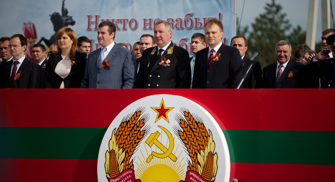 Vicepremijer RF Dmitrij Rogozin u posjeti Pridnjestrovlju. Izvor: RIA Novosti