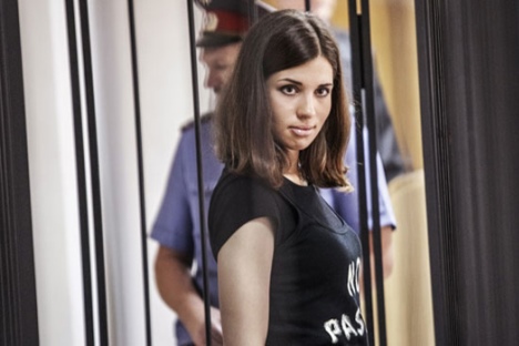 Nadežda Tolokonnikova. Izvor: RIA Novosti 