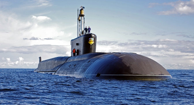 Nuklearna podmornica "Jurij Dolgoruki". 