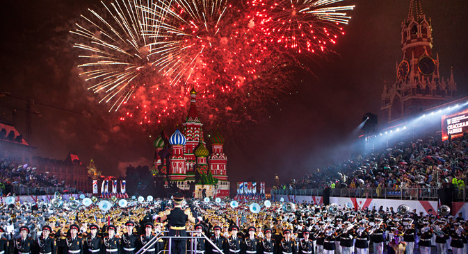 "Spasskaja bašnja" je jedan od najvećih festivala vojne glazbe na svijetu. Izvor: Rosijsskaja gazeta