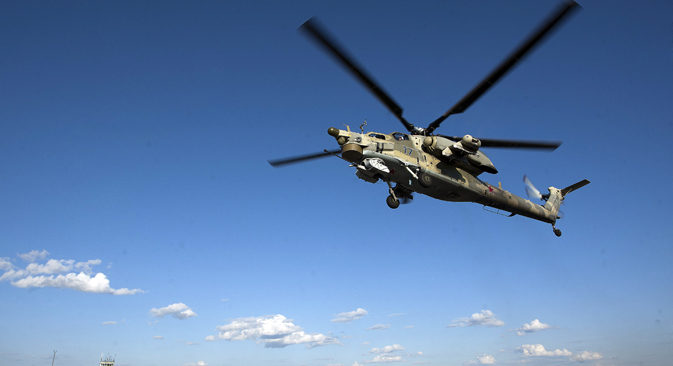 Mi-28N je 2009. uveden u naoružanje Vojske RF kao osnovni borbeni helikopter. Izvor: Rostislav Košelev / TASS