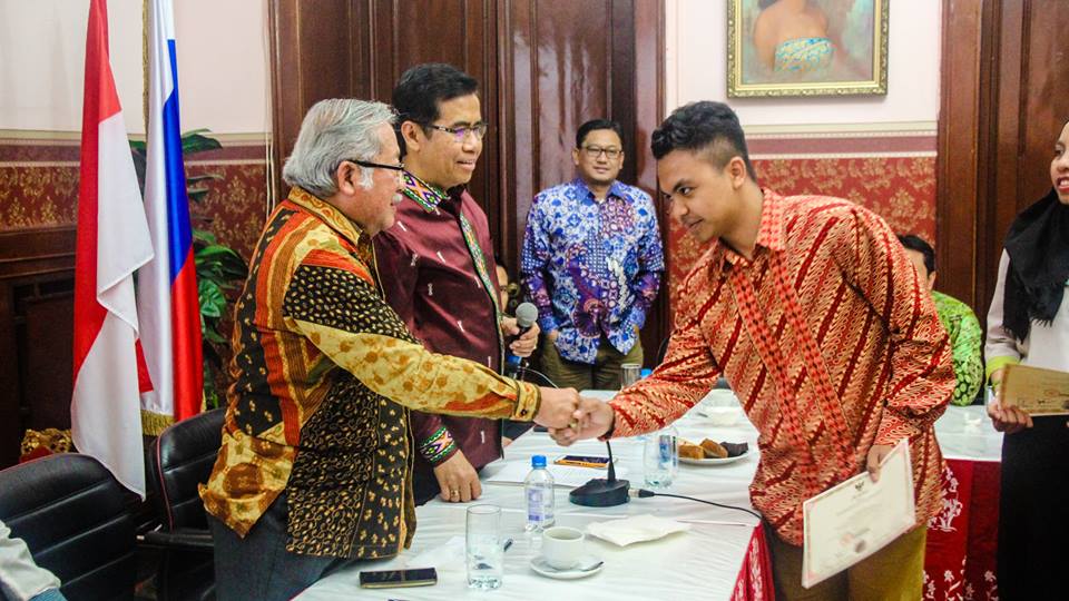 MPR RI melakukan sosialisasi empat pilar Indonesia di Sankt Peterburg dan Moskow.