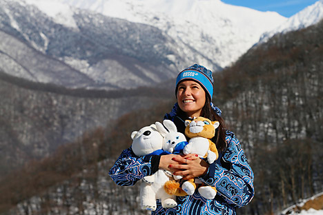 Pada Februari 2014 dalam Olimpiade musim dingin Sochi, masyarkat akan dihibur trio maskot itu; leopard salju, beruang kutub dan kelinci. Kredit: Alamy/Legion Media