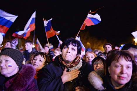 Secara formal, tak ada negara yang akan merestui bergabungnya Krimea dengan Rusia. Kredit: Valeriy Melnikov/RIA Novosti