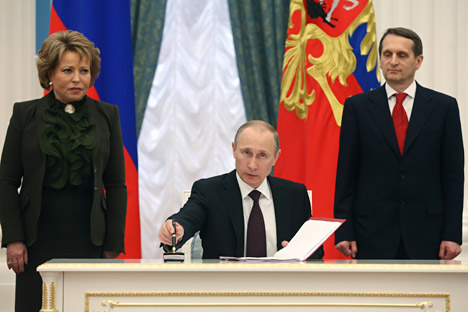 Menurut Putin, Rusia sudah lelah akan fakta bahwa Barat tidak memperlakukan Rusia sebagai mitra sejajar. Kredit: AP