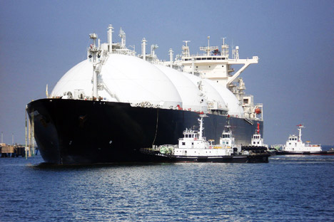 Pengembangan teknologi produksi LNG bertujuan agar Rusia dapat menemukan pembeli baru sumber energi Rusia. Foto: AFP/Eastnews