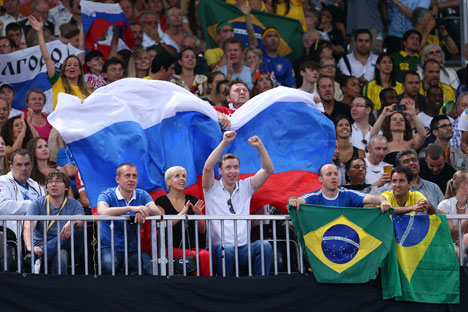 Sekitar 20.000 warga Rusia akan menghadiri Piala Dunia di Brazil, yang akan dimulai pada Kamis (12/6). Foto: Getty Images/Fotobank