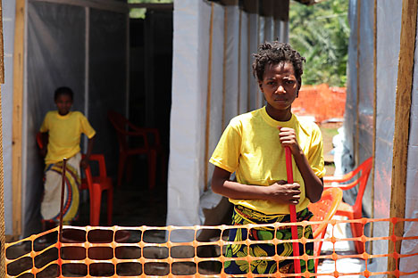 Hingga Senin (4/8), Ebola telah menjangkiti 1.800 orang dan menewaskan 889 korban jiwa. Foto: Reuters