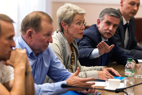 Uni Eropa siap mencabut keputusan mengenai sanksi dan memulihkan hubungan kerja sama dengan Rusia, jika Rusia proaktif dan mulai membantu mencari solusi untuk krisis Ukraina. Foto: Reuters