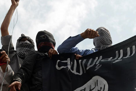 Ini kali pertama anggota kelompok ISIS secara personal mengancam presiden Rusia, setelah sebelumnya menyatakan perang pada AS secara terbuka. Foto: AFP/East News
