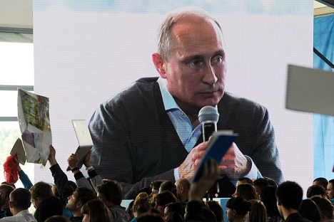 Putin sangat yakin bahwa masalah penahanan tentara Rusia di Ukraina dapat segera diselesaikan. Foto: Mikhail Klimentyev/RIA Novosti
