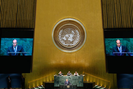 Tak banyak kritik keras yang ditujukan pada Rusia selama Sidang Umum PBB-69  di New York, AS. Foto: Reuters
