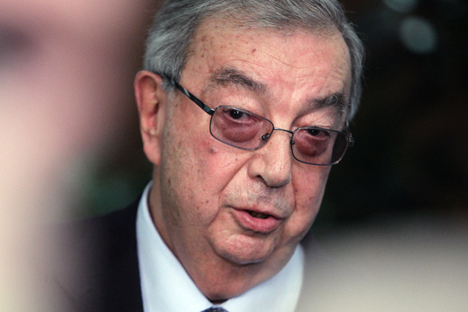 Mantan Perdana Menteri dan Menteri Luar Negeri Rusia Evgeniy Primakov. Foto: Olessia Kurliaieva/RG