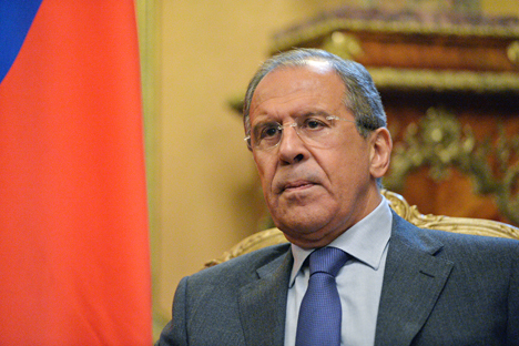 Lavrov memaparkan bahwa AS tidak mengacuhkan pendapat yang disuarakan oleh pihak Rusia. Foto: Vladimir Pesnya/RIA Novosti