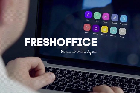 Aplikasi FreshOffice menggantikan penyimpanan berkas-berkas, lead generator, chatting, katalog indeks, pengelolaan keuangan serta transaksi. Foto: Press photo