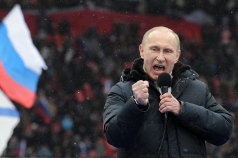 Putin adalah pejudo yang tahu cara menggunakan tenaga musuh untuk mengalahkannya sendiri. Foto: AFP/East News