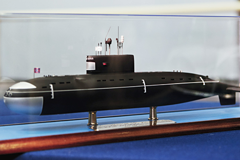 Model kapal selam diesel-elektrik Novorossisk. Foto: Alexei Danichev/RIA Novosti