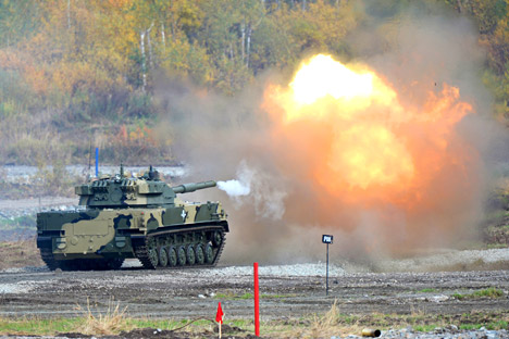 Sprut (Gurita) modifikasi baru ini akan berbeda dari Sprut yang sudah dimiliki Angkatan Bersenjata Rusia karena dibuat khusus untuk kendaraan tempur BMD-4M. Foto: Pavel Lisitsyn/RIA Novosti