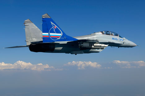 MiG-35 dibuat berdasarkan rancangan MiG-29. Foto: MiG Avia