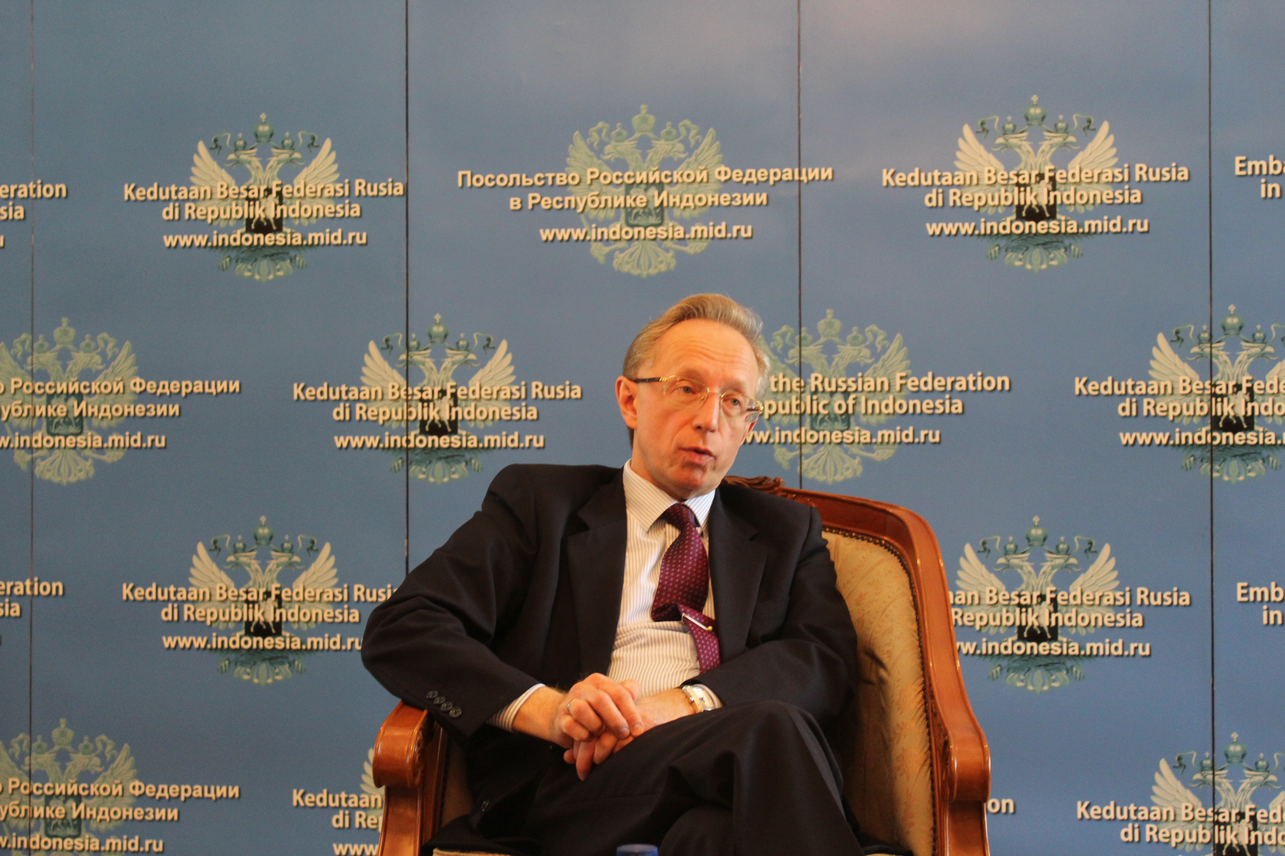 Duta Besar Federasi Rusia untuk Republik Indonesia Mikhail Galuzin.