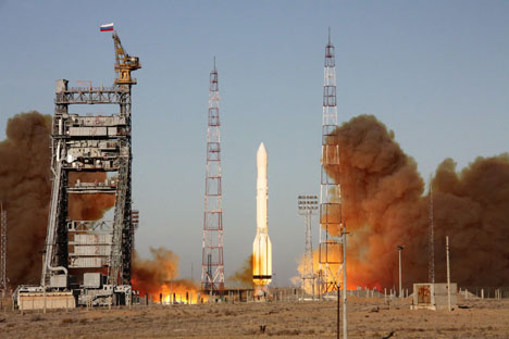 Proton-M rocket launch at Baikonur. Source: ITAR-TASS