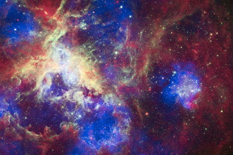 View of the Tarantula Nebula. Source: NASA