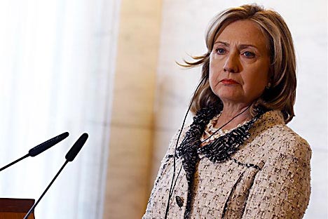 Hillary Clinton. Source: Reuters